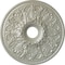 Ekena Millwork Ashley Ceiling Medallion (Fits Canopies up to 4 3/4"), 23 7/8"OD x 4"ID x 2 1/8"P, Flash Copper CM23ASFCS - alternate 1